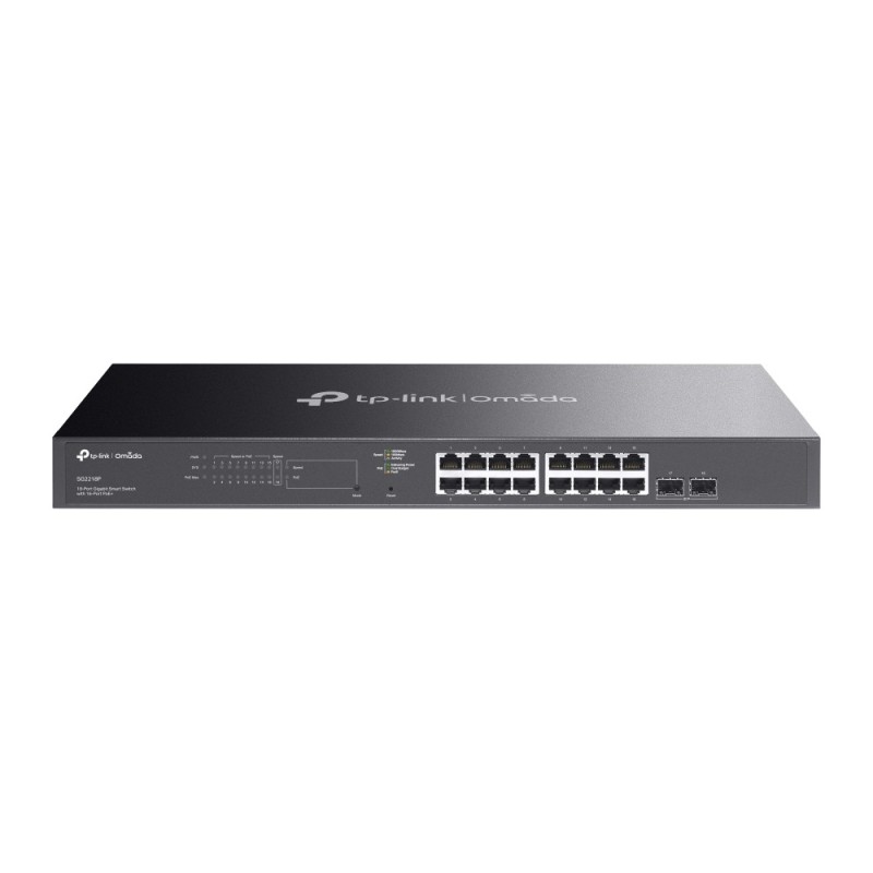 SG2218P - switch gigabitowy PoE 16-port + 2 SFP