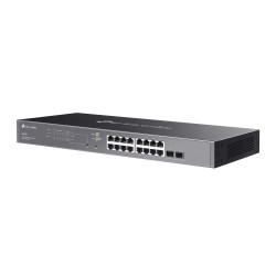 SG2218P - switch gigabitowy PoE 16-port + 2 SFP