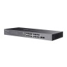 SG2218P - switch gigabitowy PoE 16-port + 2 SFP
