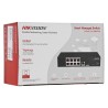 DS-3T1310P-SI/HS - switch przemysłowy PoE 8-port + 1 RJ45 + 1 SFP