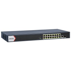 DS-3E1518P-EI - switch PoE 16-port + 1 RJ45 + 1 SFP
