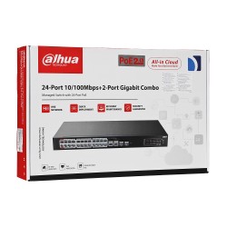 CS4226-24ET-375 - switch PoE 24-port + 2 RJ45/SFP - combo