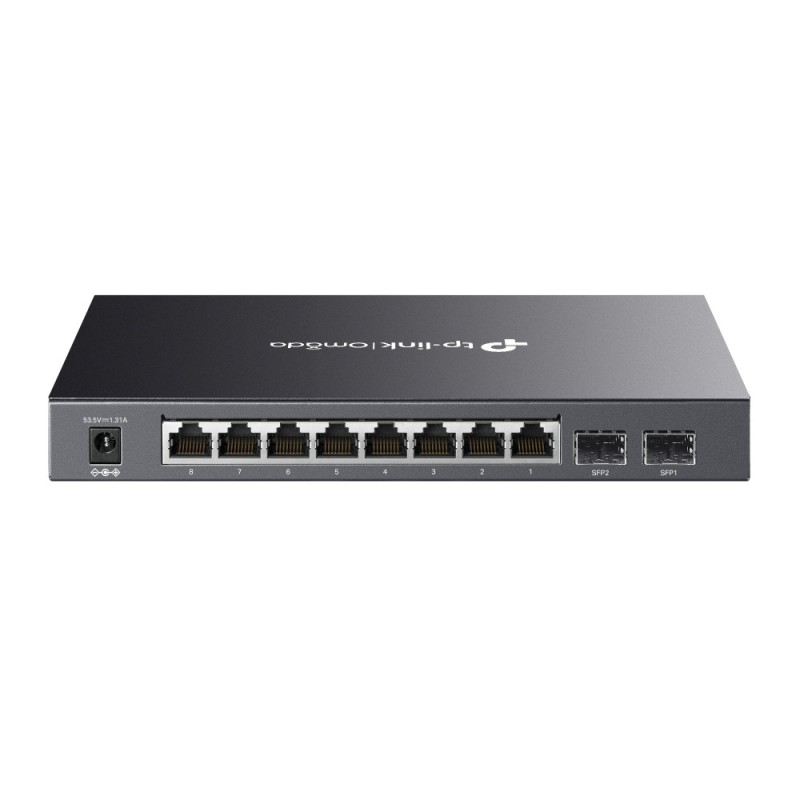 SG2210P - switch gigabitowy PoE 8-port + 2 SFP