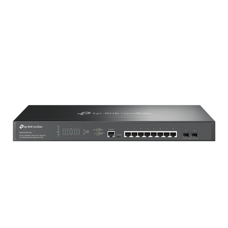 SG3210XHP-M2 - switch gigabitowy PoE 8-port + 2 SFP+