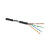 Kabel LAN U/UTP kat.5e Conotech UV ŻEL