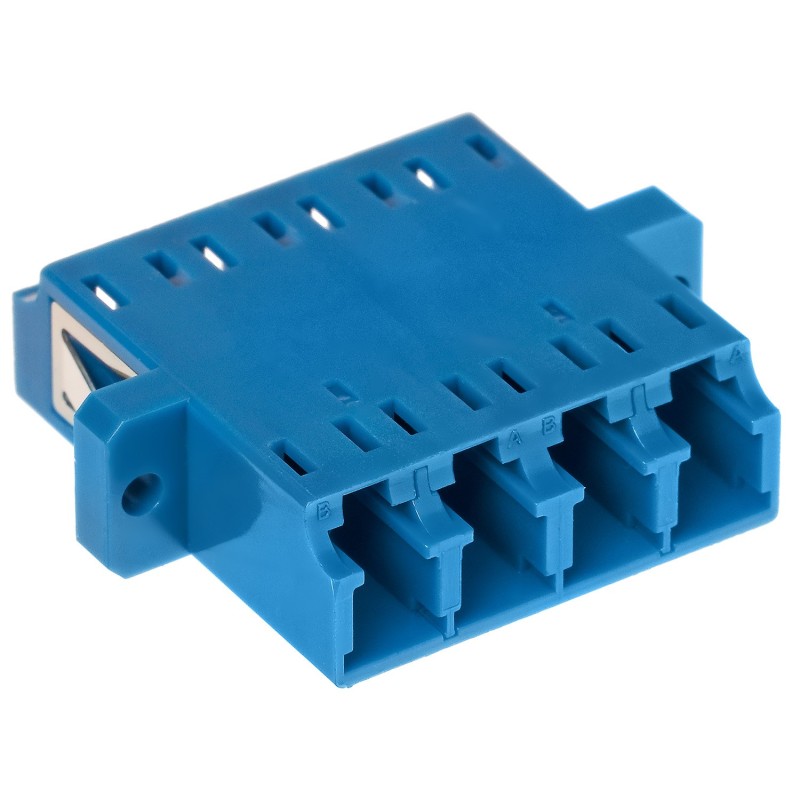 Adapter światłowodowy SM - LC/UPC quad