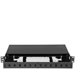 Przełącznica światłowodowa 19" 1U 12xSC simplex