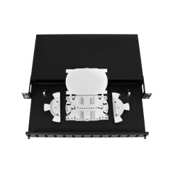 Przełącznica światłowodowa 19" 1U 12xSC duplex