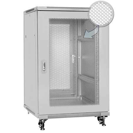 S6115DPII - szafa Rack 19'' - 600x1000x15U