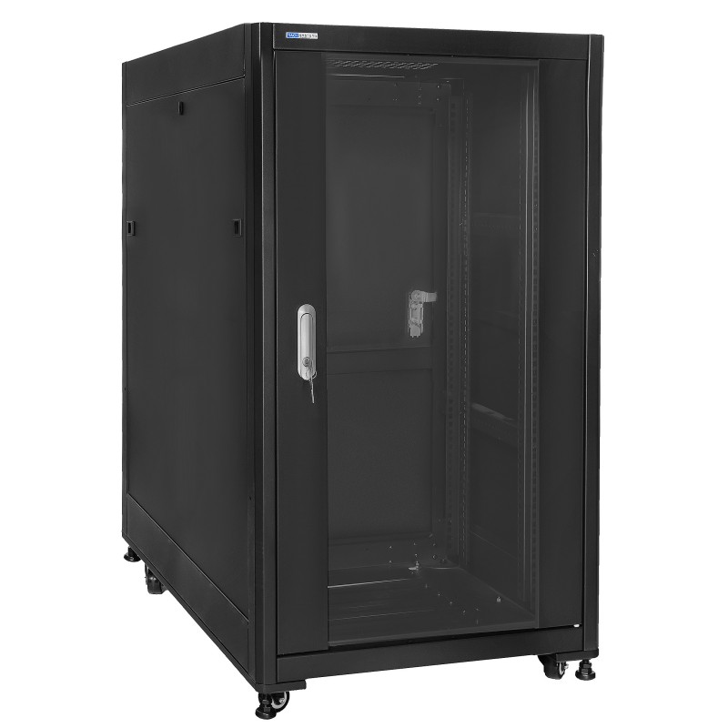 SQ6818(DPII)/B - szafa Rack 19'' seria SQ - 600x800x18U