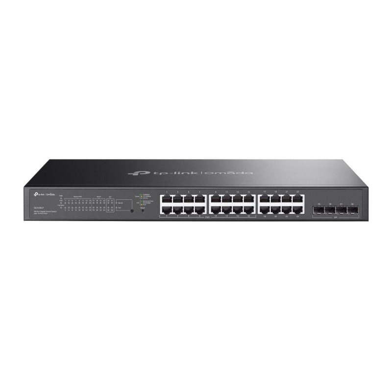 SG2428LP - switch gigabitowy PoE 16-port + 8 RJ45 + 4 SFP