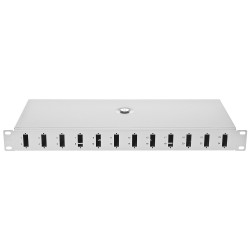Przełącznica światłowodowa 19" 1U 12xSC duplex
