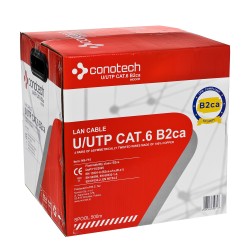 Kabel LAN U/UTP kat.6 Conotech LSZH B2ca