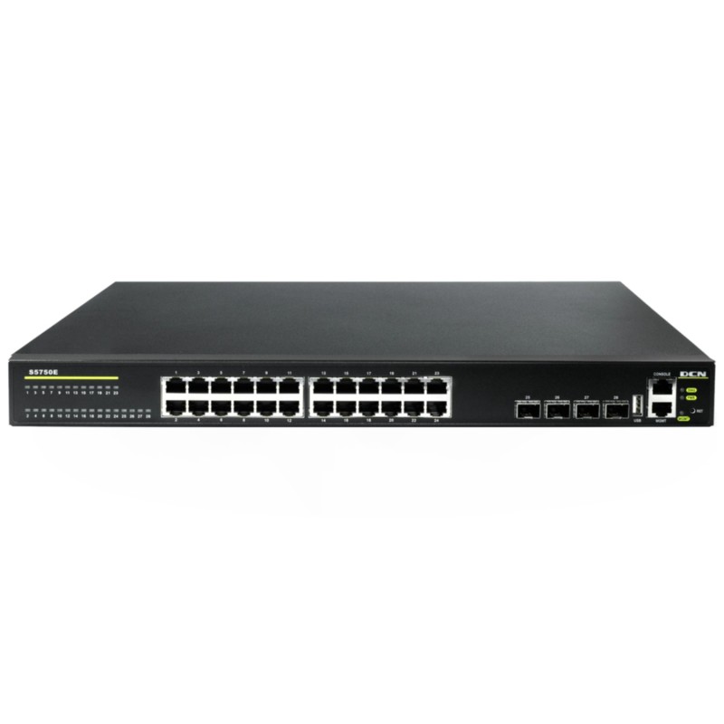 S5750E-28X-P-SI (R2) - switch 10-gigabitowy PoE 20-port + 4 SFP+ + 4 RJ45/SFP - combo