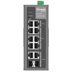 IES210GPP - switch przemysłowy PoE 8-port + 2 RJ45/SFP - combo