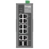 IES210GPP - switch przemysłowy PoE 8-port + 2 RJ45/SFP - combo