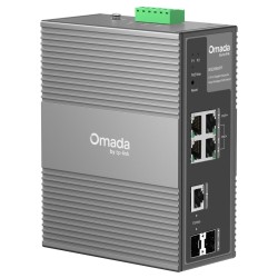 IES206GPP - switch przemysłowy PoE 4-port + 1 SFP + 1 RJ45/SFP - combo