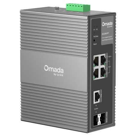 IES206GPP - switch przemysłowy PoE 4-port + 1 SFP + 1 RJ45/SFP - combo