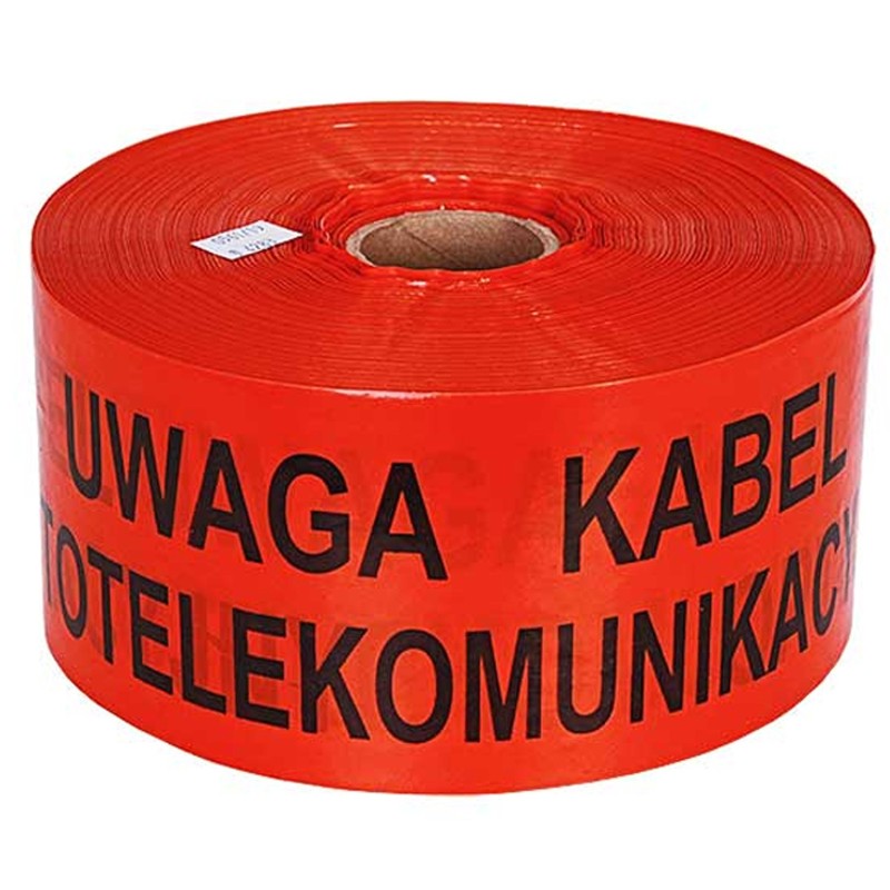 Taśma ostrzegawcza UKO 500m x 10cm