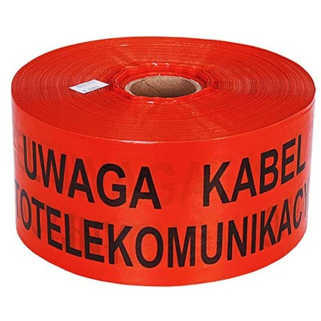 Taśma ostrzegawcza UKO 500m x 10cm