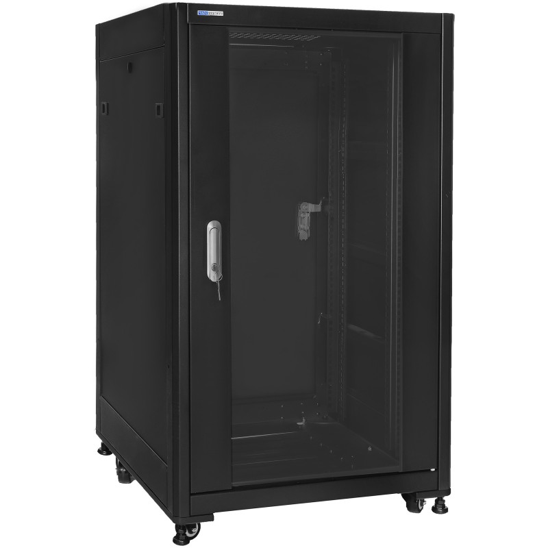 SQ6618 / SQ6618DPII - szafa Rack 19'' szybkiego montażu - 600x600x18U