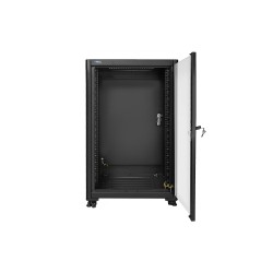 SQ6618 / SQ6618DPII - szafa Rack 19'' szybkiego montażu - 600x600x18U