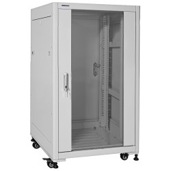 SQ6618 / SQ6618DPII - szafa Rack 19'' szybkiego montażu - 600x600x18U