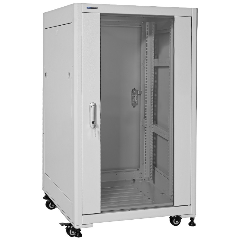SQ6618 / SQ6618DPII - szafa Rack 19'' szybkiego montażu - 600x600x18U