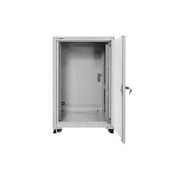 SQ6618 / SQ6618DPII - szafa Rack 19'' szybkiego montażu - 600x600x18U