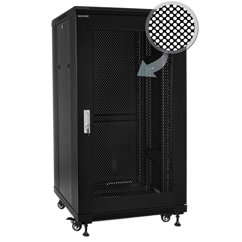 S6822 / S6822DP / S6822DPII - szafa Rack 19'' - 600x800x22U