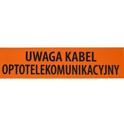 Taśma ostrzegawcza UKO 500m