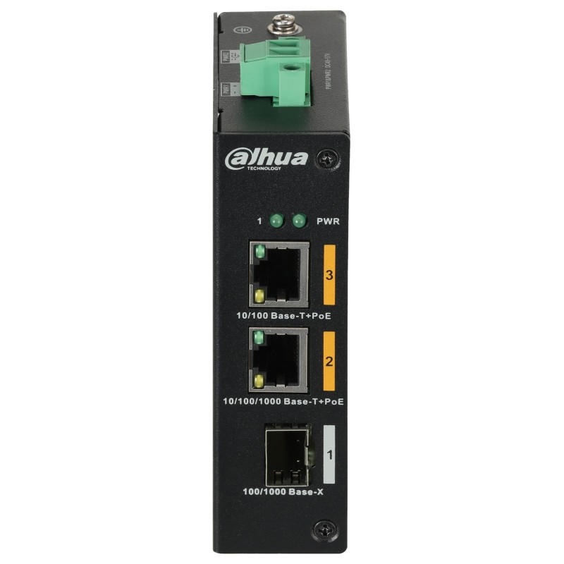 PFS3103-1GT1ET-60-V2 - switch przemysłowy PoE 2-port + 1 SFP
