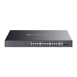 ES228GMP - switch gigabitowy PoE 24-port + 2 RJ45 + 2 SFP