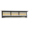 PP24H-1U-UTP6 - patch panel 19" - 24-porty UTP 6