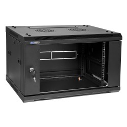 W6406 - szafa Rack 19'' 6U 450mm wisząca