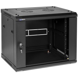 W6409/B / W6409/W / W6409DM/B / W6409DM/W - szafa Rack 19" - 600x450x9U