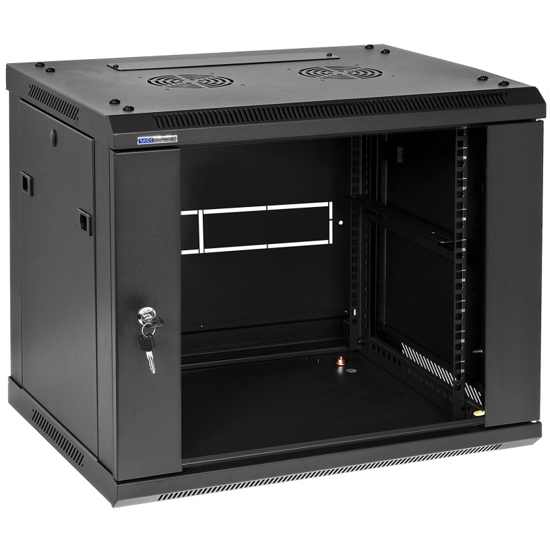 W6409/B / W6409/W / W6409DM/B / W6409DM/W - szafa Rack 19" - 600x450x9U