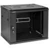 W6409/B / W6409/W / W6409DM/B / W6409DM/W - szafa Rack 19" - 600x450x9U