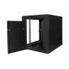 W6409/B / W6409/W / W6409DM/B / W6409DM/W - szafa Rack 19" - 600x450x9U