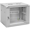 W6409/B / W6409/W / W6409DM/B / W6409DM/W - szafa Rack 19" - 600x450x9U
