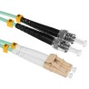 Patchcord światłowodowy LC-ST MM OM3 duplex