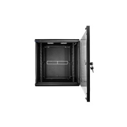 W6612/B / W6612/W / W6612DM/B / W6612DM/W - szafa Rack 19" - 600x600x12U