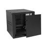 W6612/B / W6612/W / W6612DM/B / W6612DM/W - szafa Rack 19" - 600x600x12U