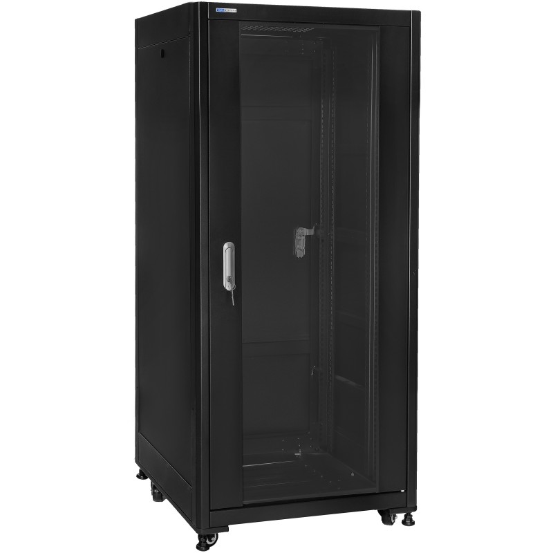 SQ6627/B / SQ6627/W / SQ6627DP/B / SQ6627DP/W / SQ6627DPII/B / SQ6627DPII/W - szafa Rack 19'' szybkiego montażu - 600x600x27U