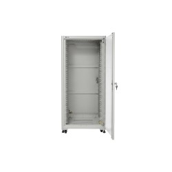 SQ6624/B / SQ6624/W - szafa Rack 19'' szybkiego montażu - 600x600x24U
