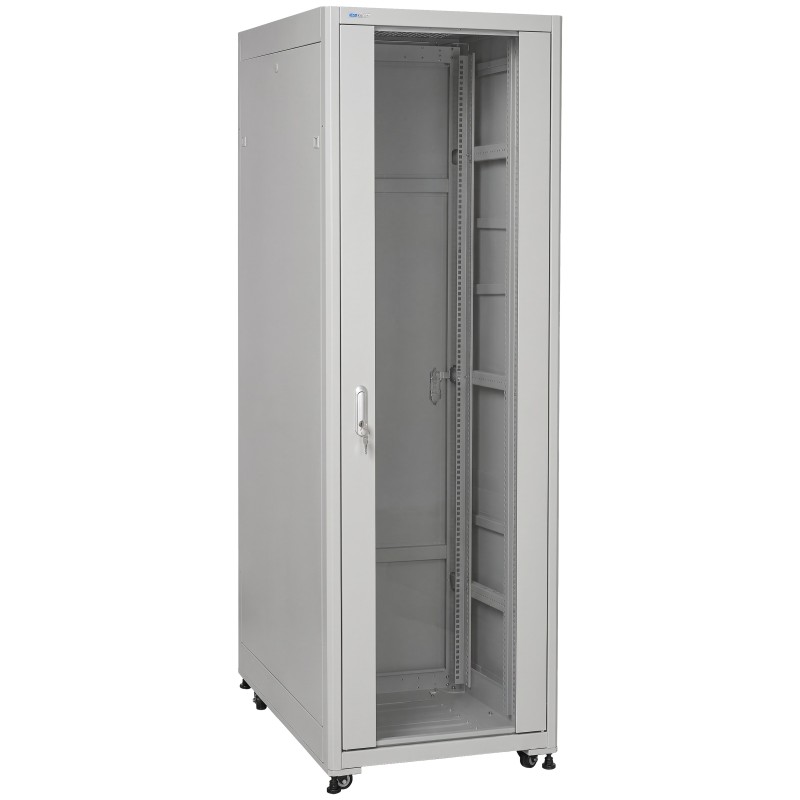 SQ6637/B / SQ6637/W - szafa Rack 19'' szybkiego montażu - 600x600x37U