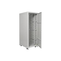 SQ6637/B / SQ6637/W - szafa Rack 19'' szybkiego montażu - 600x600x37U