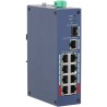 CHS4110-8ET-110 - switch przemysłowy PoE 8-port + 1 RJ45 + 1 SFP