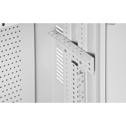 WN5406/W - szafa instalacyjna Rack 19" niskoprofilowa - 540×200×6U+3U