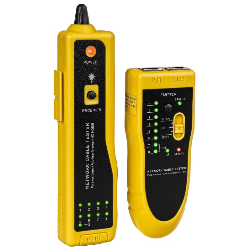 EG-MULTI - tester przewodów RJ45